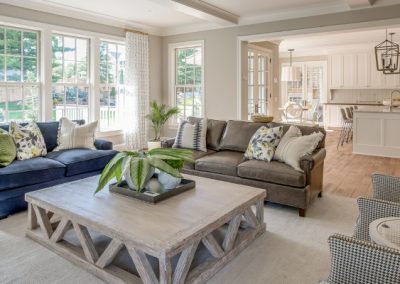 Open concept family room